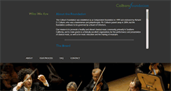 Desktop Screenshot of colburnfoundation.org