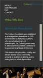 Mobile Screenshot of colburnfoundation.org
